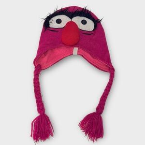 2012 Animal Disney Muppets Knit Hat Fleece Lining